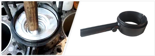 曼發(fā)動機下活塞工具